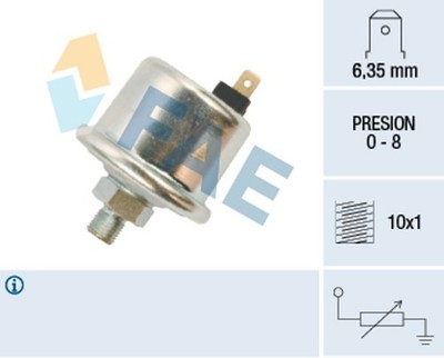 FAE Sensor Öldruck 14500 für 205 PEUGEOT 405 TALBOT ALFA 741A 4B CITROËN 15E 20A