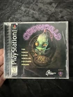 Oddworld: Abe's Oddysee PS1 Complete CIB w/ Manual Tested - No Reg Card