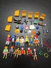 Large Vintage Playmobil 13 Pc Figure Set With Tons Of Extras LOOK
