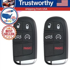 2 For 2011 2012 2013 2014 2015 2016 2017 2018 Dodge Journey Car Remote Key Fob 2 For 2011 2012 2013 2014 2015 2016 2017 2018 Dodge Journey Car Remote Key Fob
