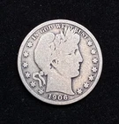 1906 Barber Silver Half Dollar Good - Theodore Roosevelt Era |#K69|