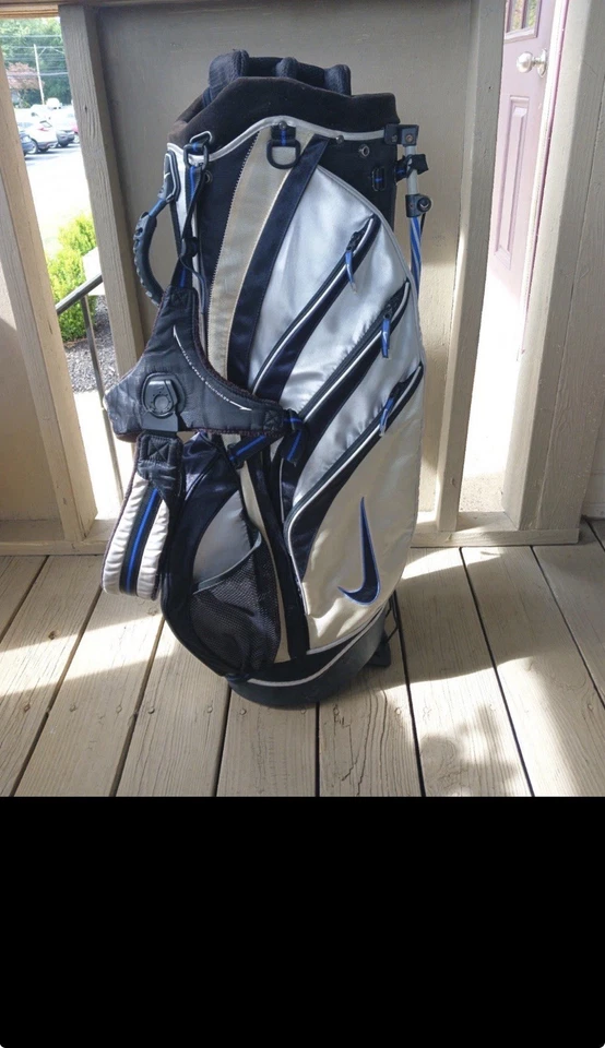 Bolsa de golf de pie NIKE 6 vías superior doble correa con sistema de correa giratoria Foto 4 de 4