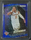 JALEN BRUNSON 2024-25 PANINI PRIZM BLACK #160 BLUE SHIMMER FOTL 32/35 KNICKS