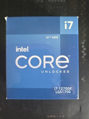 Intel Core i7-12700K Processor (5 GHz, 12 Cores, FCLGA1700) Box - BX8071512700K