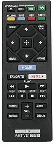 RMT-VB100U Replaced Remote For Sony Blu-ray Disc DVD Player BDP-BX650 BDP-BX350