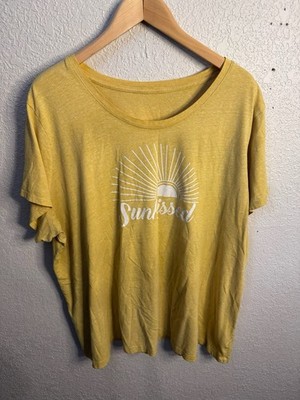 Unbranded Women s T-Shirt  Sunkissed  Size 3X