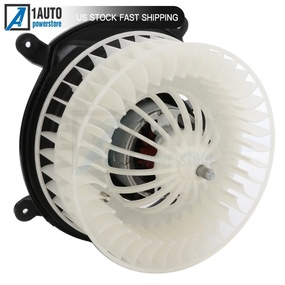 Motor soplador de aire acondicionado calentador con jaula de ventilador para Mercedes-Benz CL550 CLS63 AMG 2003-2010 Foto 3 de 4