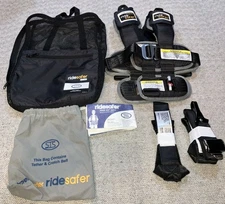RideSafer Delight Travel Vest Gen 5 Black XS 26–40 lbs JD14101BLG