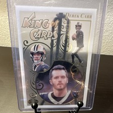 2023 Panini Illusions King of Cards Derek Carr #5 Insert New Orleans Saints NFL
