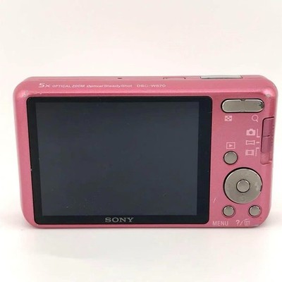 Sony Cyber-Shot DSC-W570 Pink Digital Camera 16.1MP 5x Optical