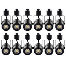 10W H Track Lighting Heads,3000K Warm White Dimmable Bright LED Track Lightin...