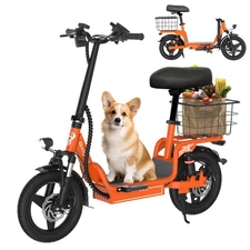 Bodywel T3 Electric Scooter for Adults with Seat 48V 20MPH Foldable E Scooter