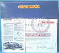 HORNBY R459 LMS CORONATION CITY OF ST. ALBANS LOCO ROYAL DOULTON LIMITED EDITION