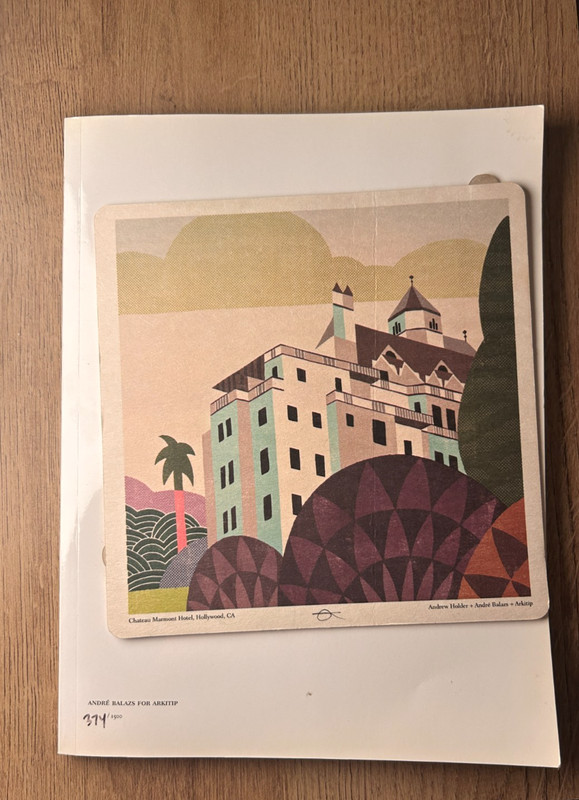 ARKITIP ISSUE #0055 Arkitip X Andre Balazs Andrew Holder 374 of 1500