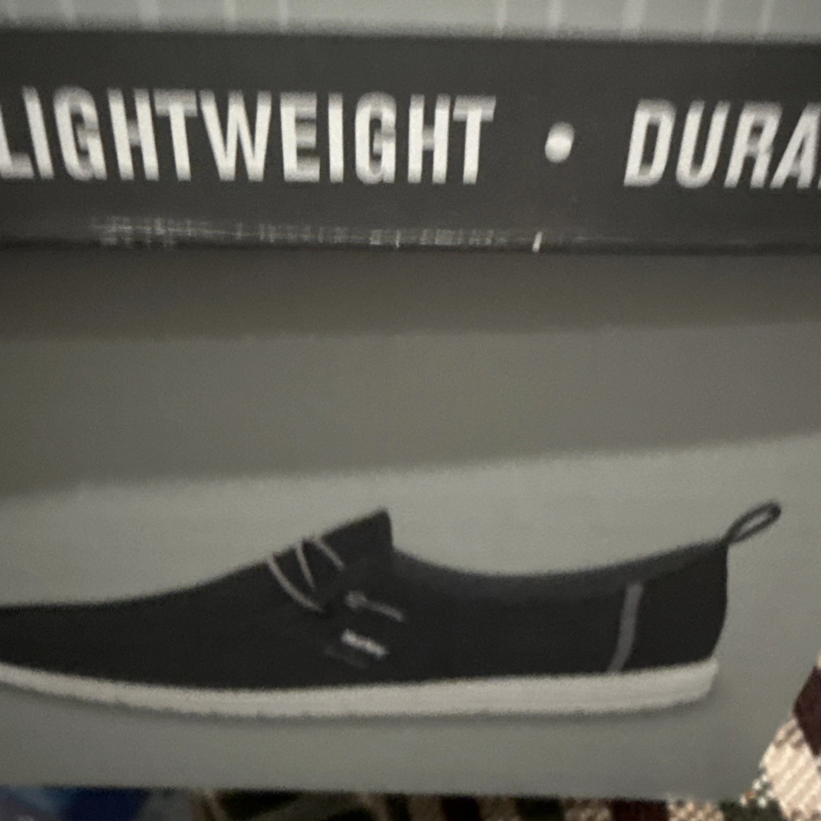 Hurley Laguna Men’s Casual Ultra-Lightweight Breathable Canvas Shoe Black Sz 11