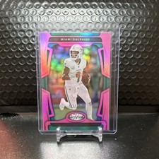 Panini 2025 Certified Mirror Pink Tua Tagovailoa #61 222/225 Miami Dolphins