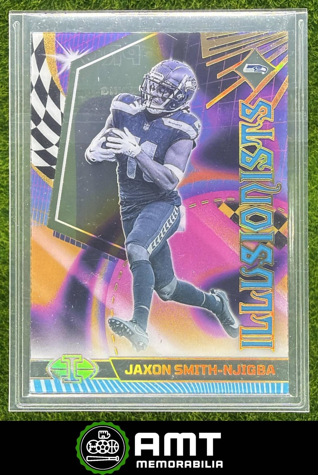 Jaxon Smith-Njigba 2023 Panini Illusions 16/299 Illusionists Light Blue Seahawks