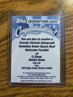 2025 Topps Chrome CJ Stroud Chrome Autographs (RAW)