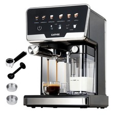 20 Bar Coffee & Cappuccino Machine Stainless Steel Strong Coffee Maker WaterTank