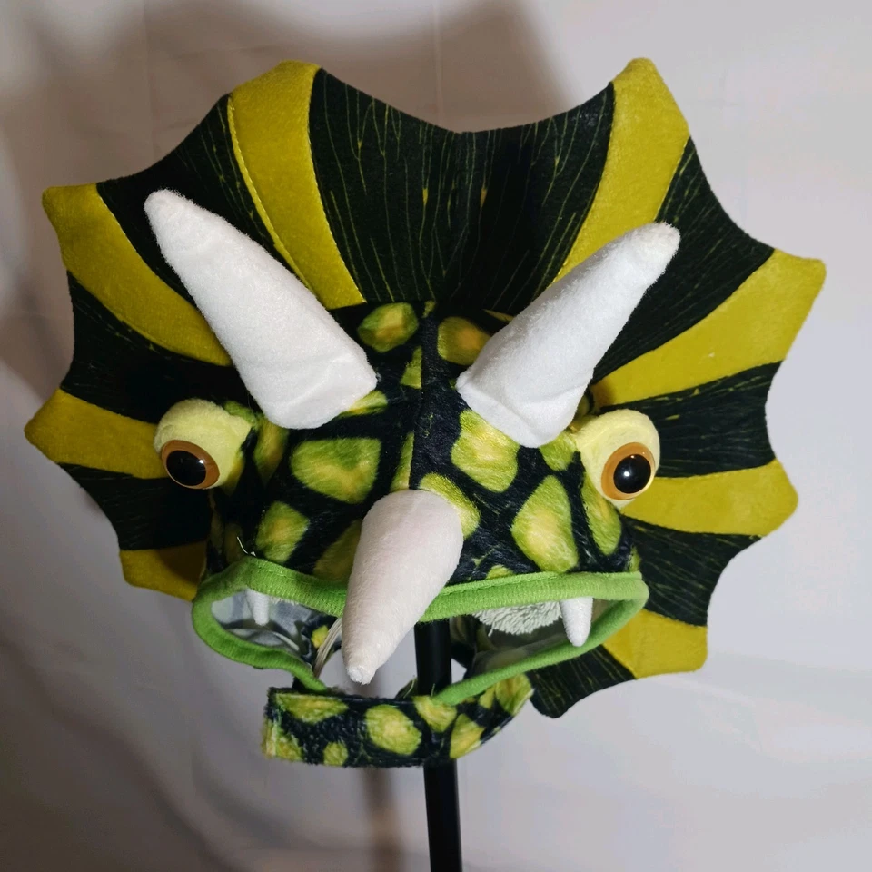 Rubie's Niño Pequeño Triceratops Dinosaurio Halloween Disfraz Cabeza y Mono Foto 3 de 4