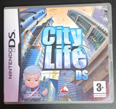 Montecristo City Life DS Nintendo DS Simulation PEGI 3 PAL Manual Included