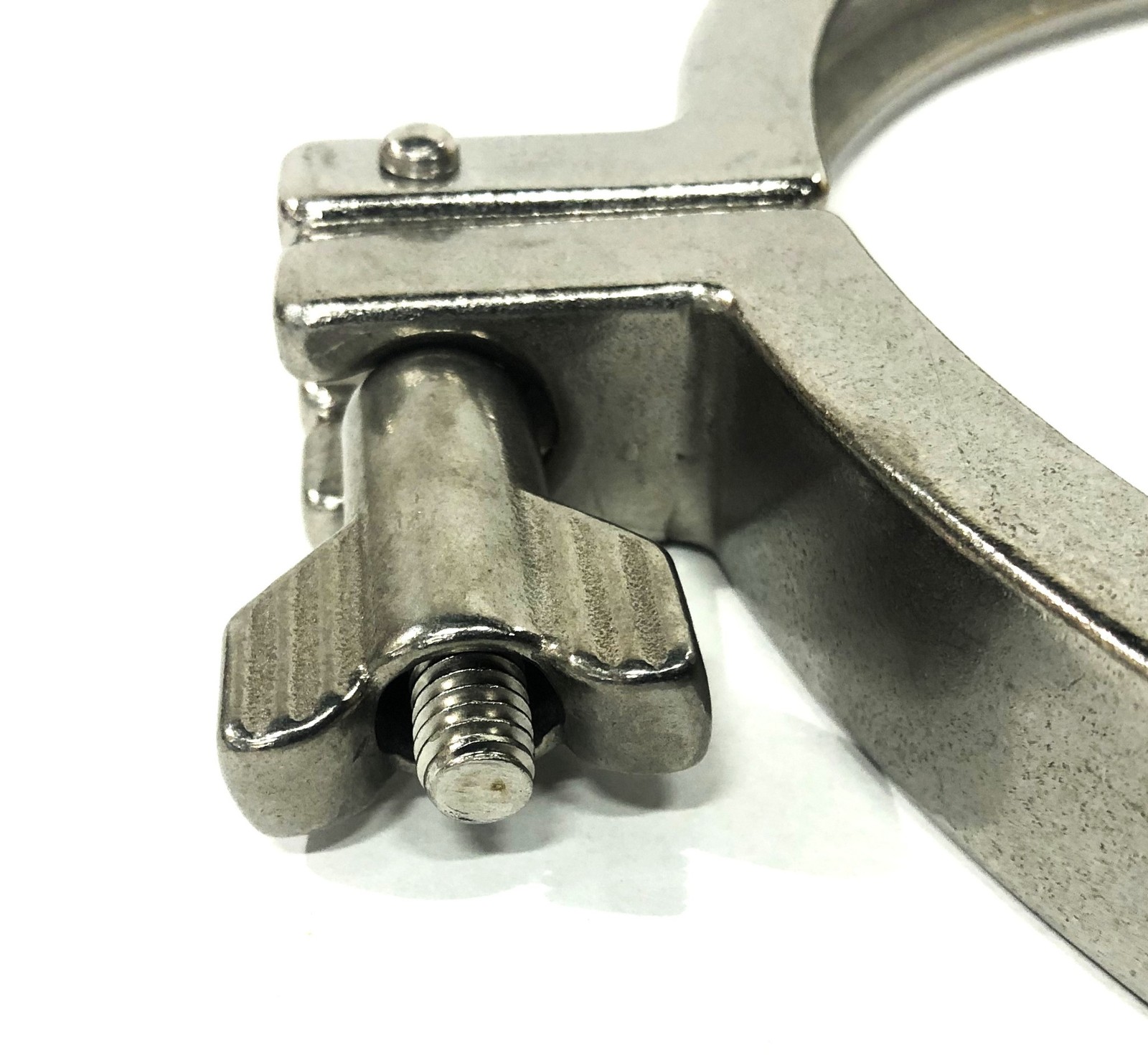 McMaster-Carr VNE Corp 304SS Heavy Duty Clamp W/ Wing Nut Kit 13MHHM8.0 NOS