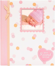 Lil' Peach My Record Book Baby Memory Book, First 5 Years Milestone Journal with