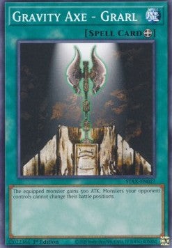 YuGiOh Gravity Axe - Grarl STAS-ENX027 Common Englisch Neu 1st