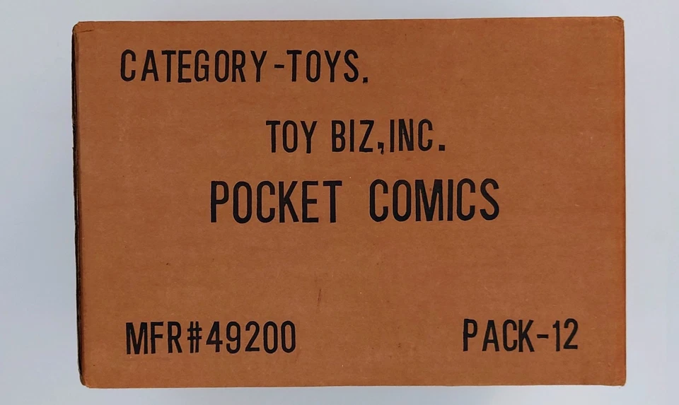 Sealed Toy Biz 1994 Marvel X-Men Pocket Comics Factory Case (#49200) – 12 Pack - Image 3 of 4