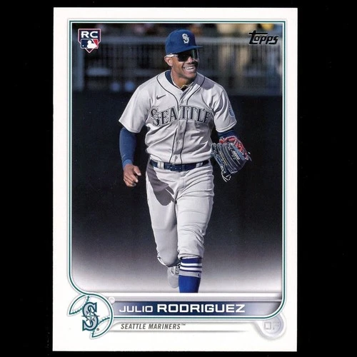 2022 Topps Complete Set #659 Julio Rodriguez Rookie RC Complete Set Variation