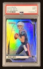 Drake Maye 2024 Panini Silver Prizm RC #329 PSA Mint 9 New England Patriots