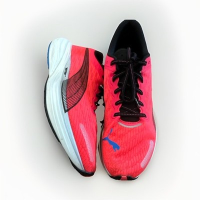 PUMA Deviate NITRO 2 Fire Orchid Men's Running Shoes Mesh US 11 376807-14