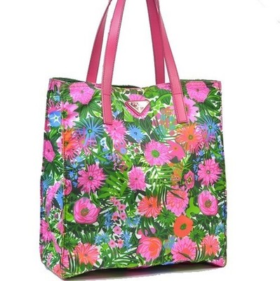 Prada Nylon Tote Bag Women's Used Excellent From Japan