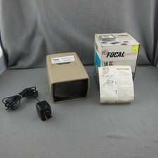 KMart Focal Magnum Illuminated 4X Slide Viewer Magnification w/ Adapter AS IS 