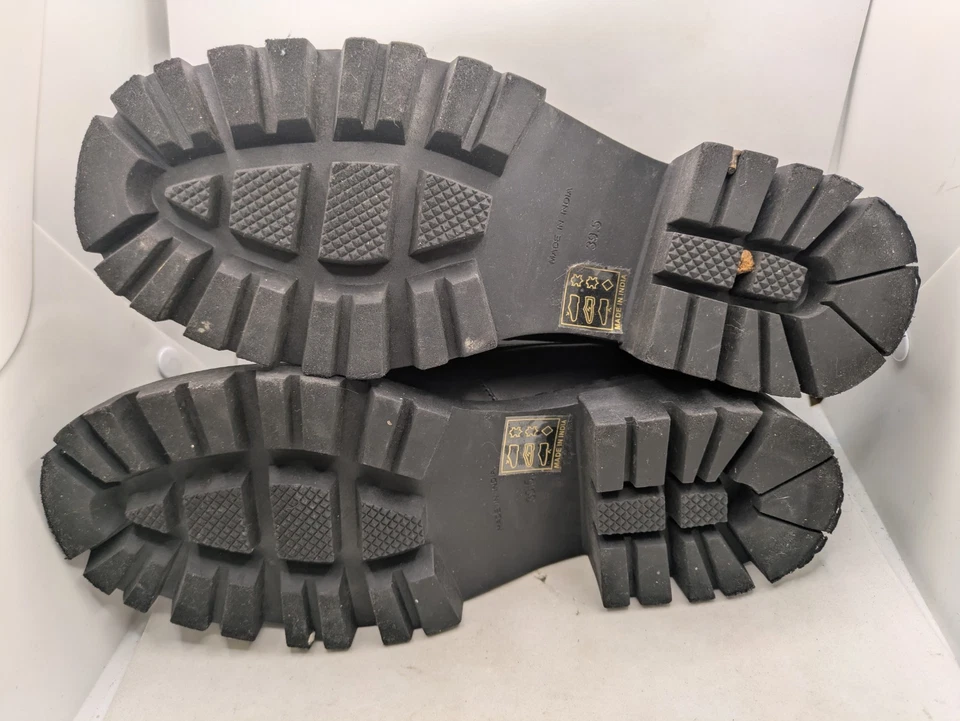 Мокасины женские Free People черная кожа на платформе размер 9 США/39,5 ЕС - Изображение 3 из 4