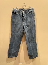 Calvin Klein Jeans Womens Size 8 Denim Made In USA Vintage 80s High Rise WA0130