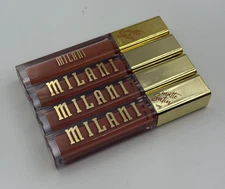 LOT OF 4 PCS Milani Amore Satin Matte Lip Crème Shade #01 Lavish NEW