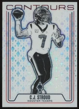 C.J. Stroud #CON-CST 2024 Panini Phoenix Contours Hyper Houston Texans Football