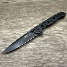CRKT M16-01KS Carson Design Frame Lock Plain Edge Black Pocket Knife!!!