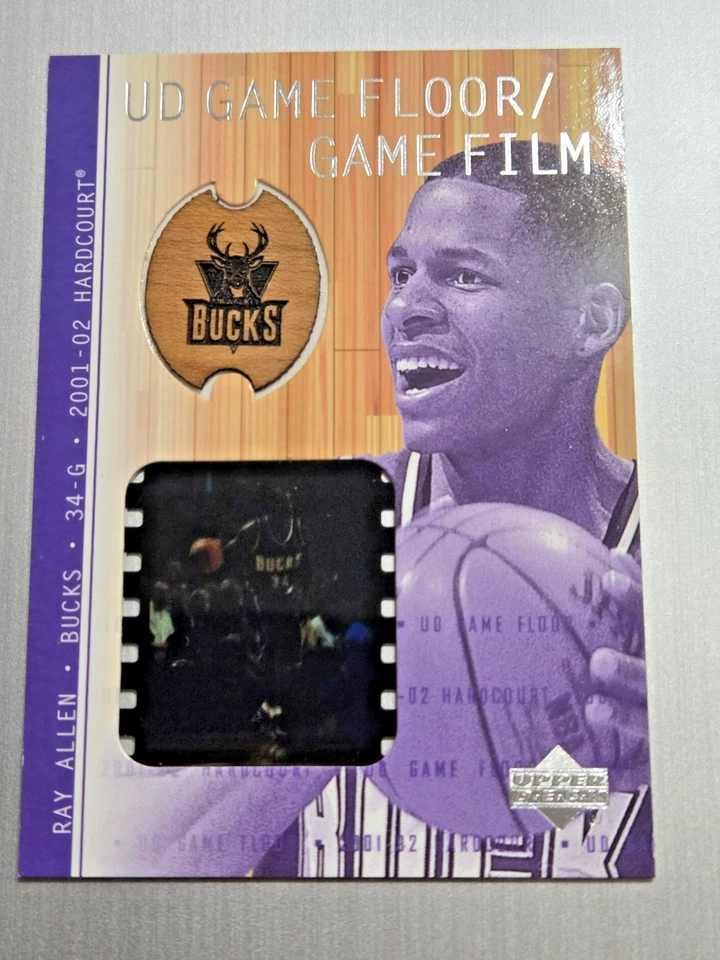 SHAQ-MOURNING-RAY ALLEN-MIKAN-L. JOHNSON 7 Card NBA Lot (#'d/Memorabilia) - Image 3 of 4