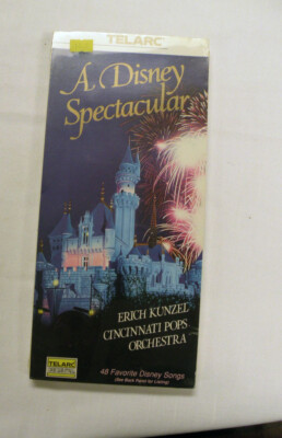 Audio CD: A Disney Spectacular with the Cincinnati Pops Orchestra, Erich Kunzel