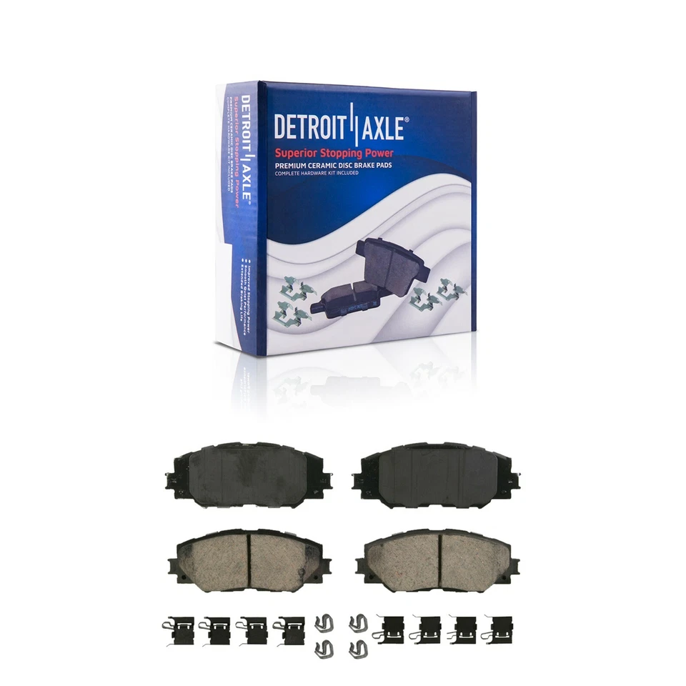 Pinzas de freno delanteras perforadas de 275 mm para Toyota RAV4 Scion xB 2012-2017 Foto 4 de 4