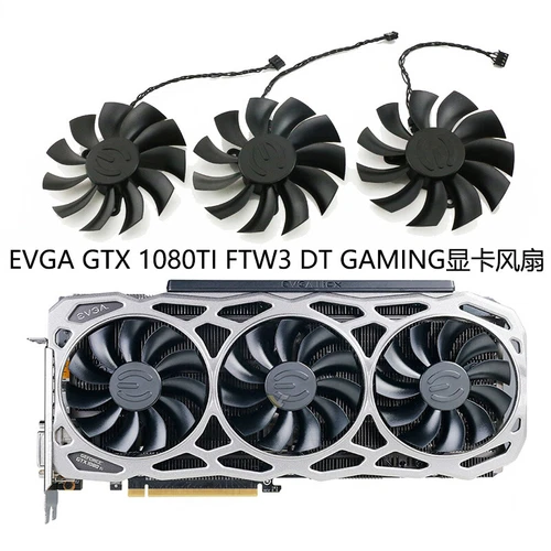Nuevo Ventilador de Refrigeración para EVGA GTX 1080TI FTW3 DT GAMING PLA09215B12H