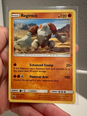 1x Regirock #80/168 Celestial Storm Pokemon Rare Card NM 0930#64