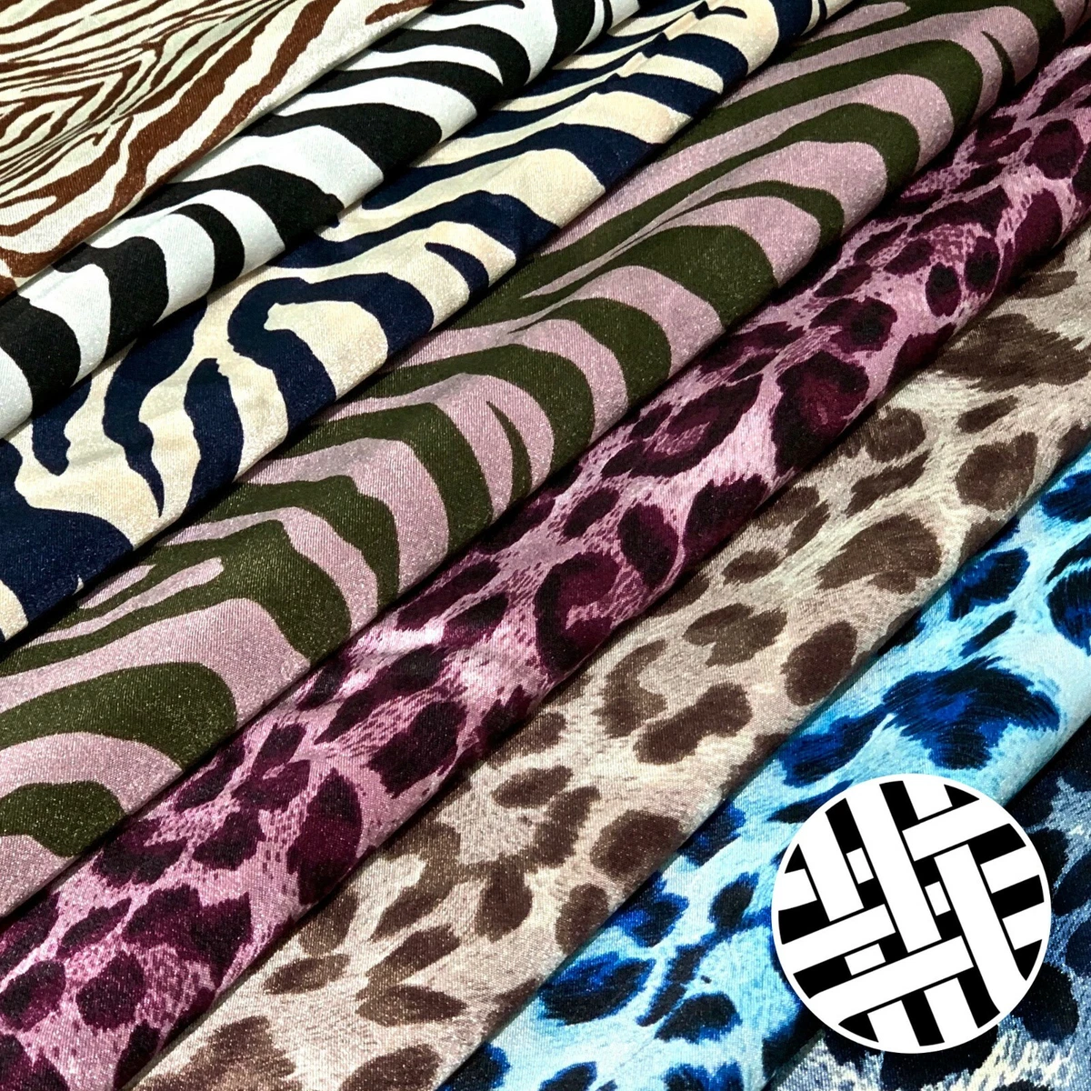 Printed satin fabric deals