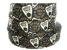 Ouiji Game Planchett 1" Grosgrain Ribbon YOUR CHOICE 5 or 10 Yard Spirit Talk 
