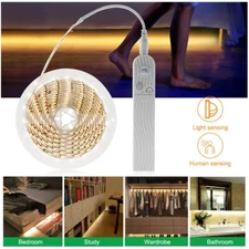 5V Motion Sensor LED Strip PIR Sensor LED Strip 2835 for Under Bed Light Bedroom