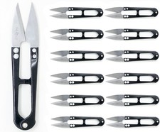 12 Pcs Metal Sewing Cutter Nippers Snips Tread Scissors Individually Packed