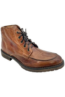 Bed Stu Men's Curtis II Leather lace-Up Boot Tan Tip Die