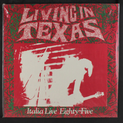 LIVING IN TEXAS: italia live eighty-five Chainsaw (2) 12'' LP 33 RPM
